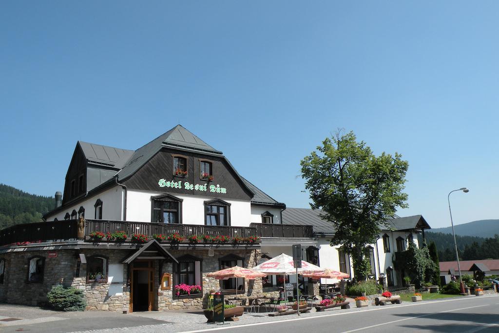 Hotel Lesni Dum Janske Lazne Exterior foto